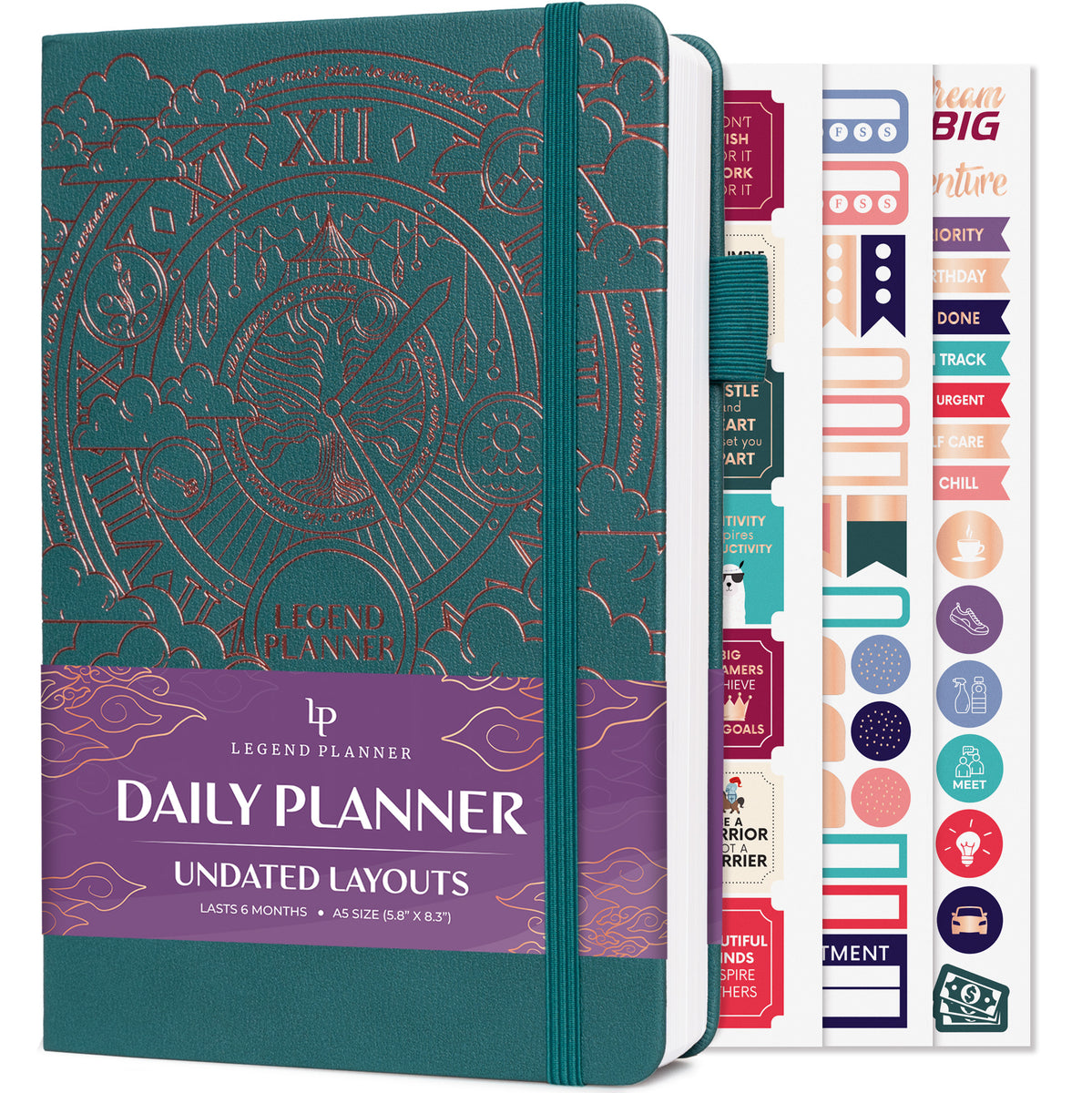 6-Month Daily Planner – LEGEND