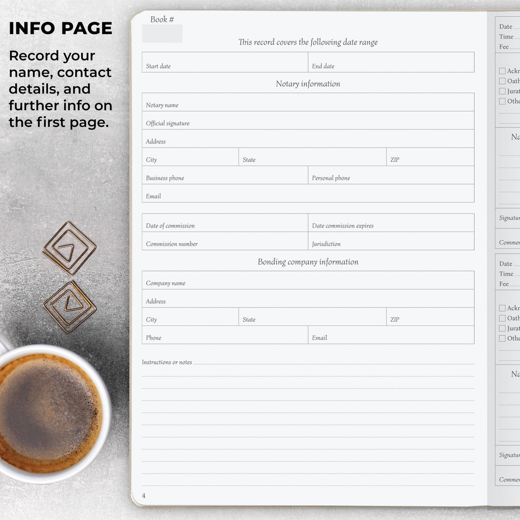 Notary Journal