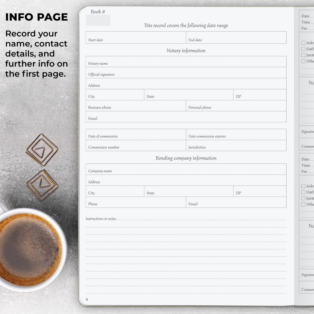 Notary Journal