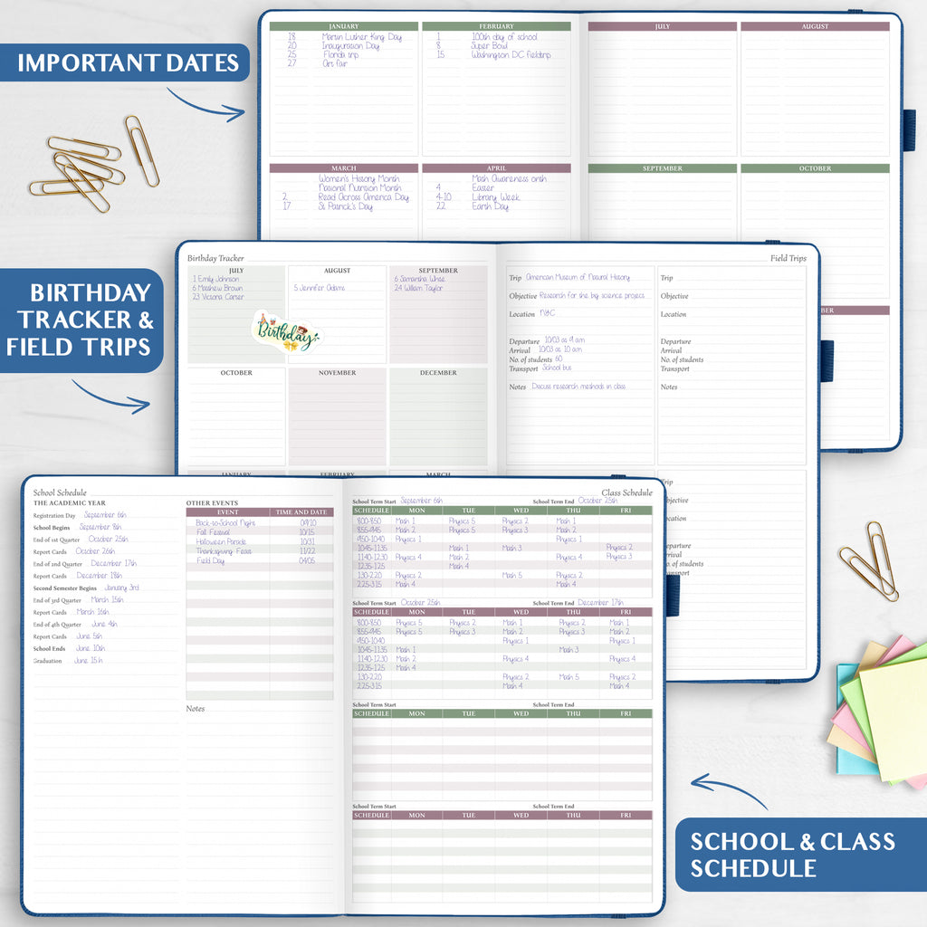 Teacher Planner LEGEND