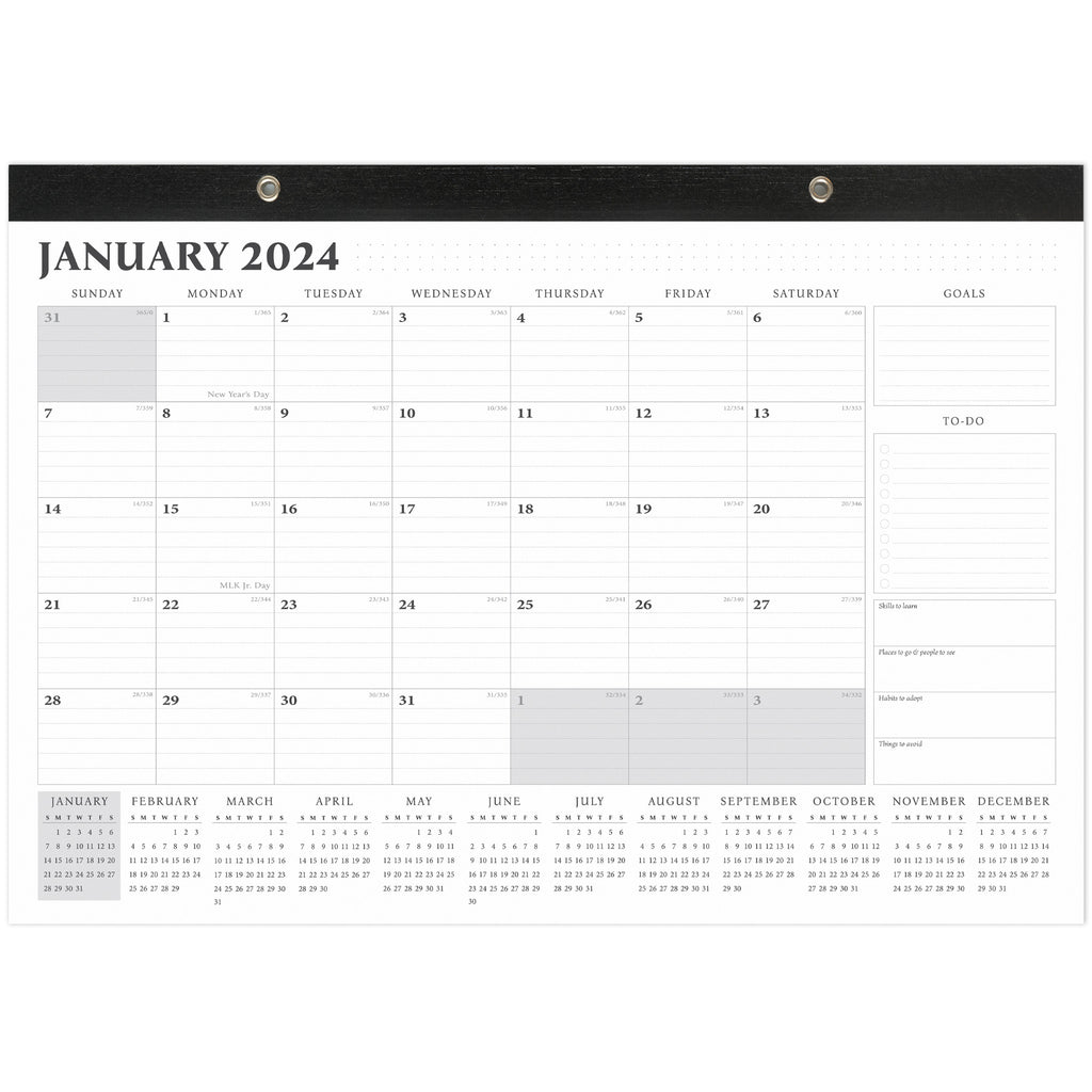 Desk Calendar 2024-2025