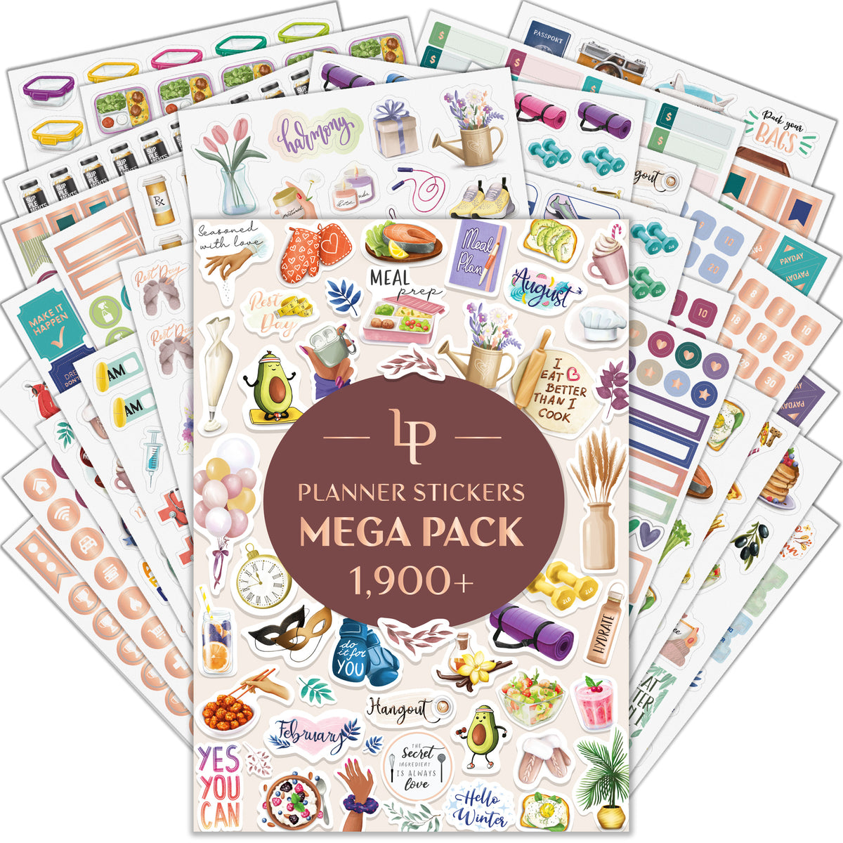 Sticker Packet Package Mega Sticker Pack – LEGEND