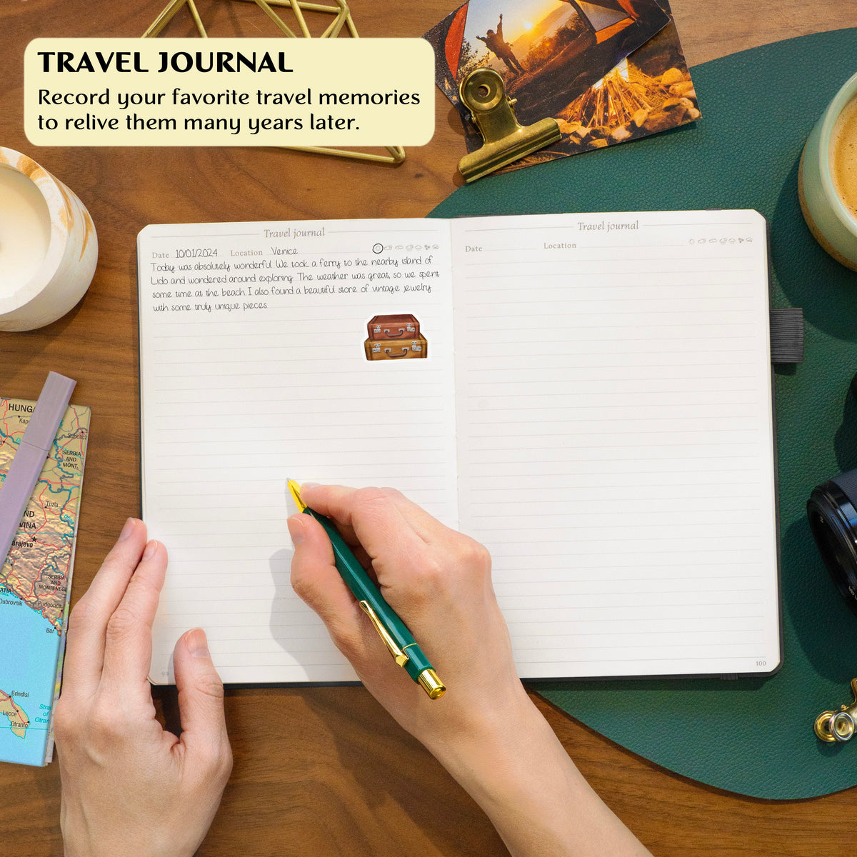 Vintage Travel Journal – LEGEND