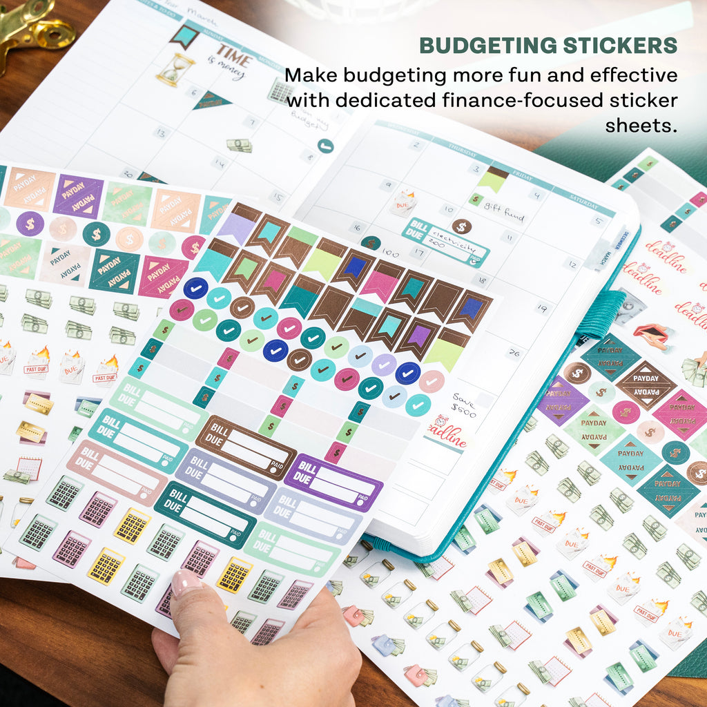 Planner & Budgeting Sticker Set