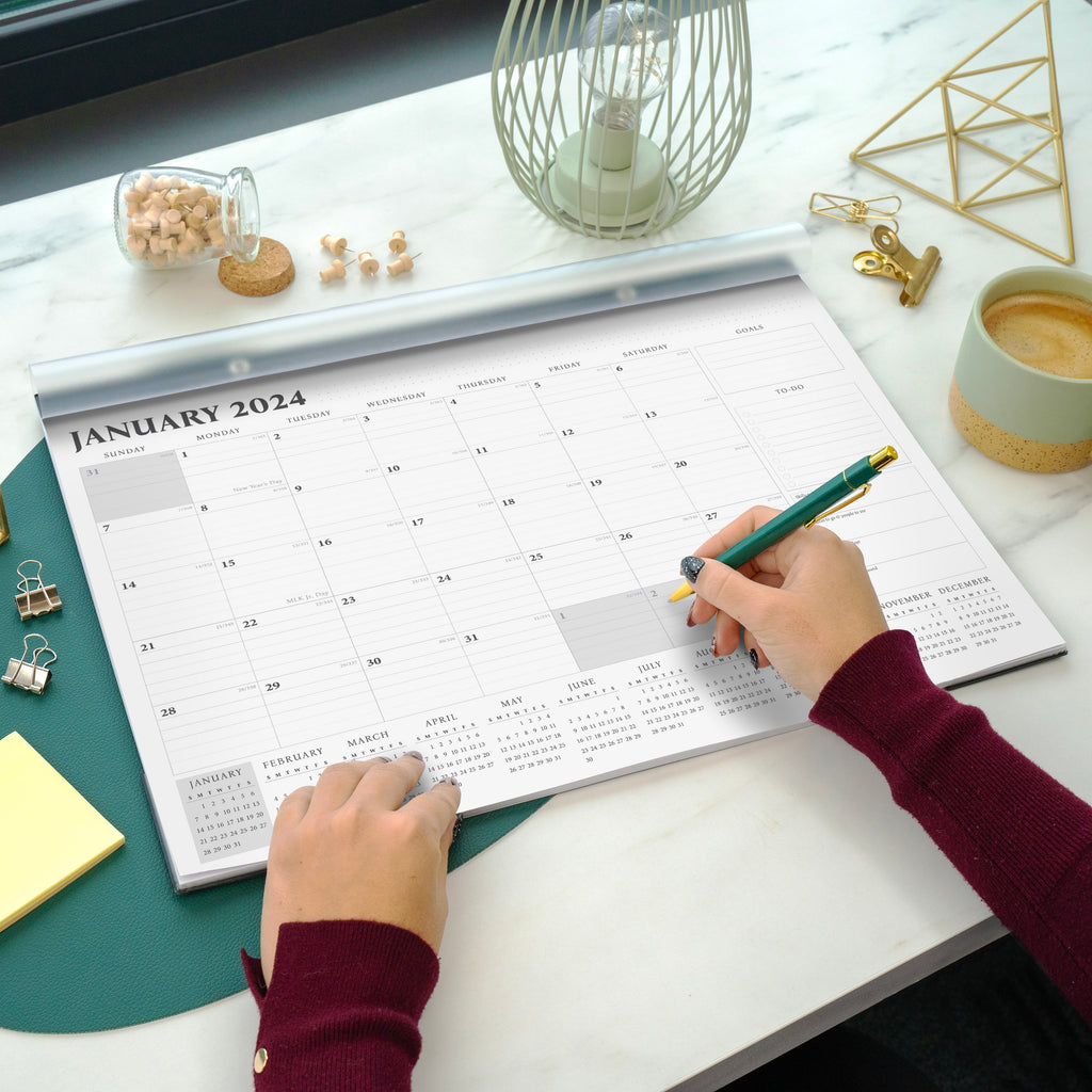 Custom Desk Pad Calendar 2025 Excel Otha Tressa Custom Desk Pad Calendar 2025 Free