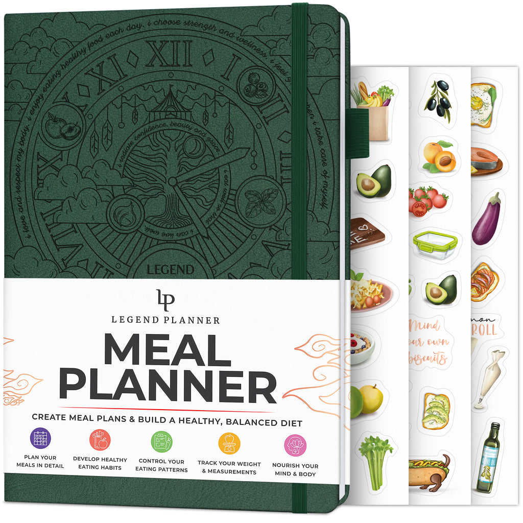 Meal Planner | Family Meal Planner | Grocery and Meal Planner | Weekly deals Meal Planner | Nutrition Organizer | Food Planner | Banner Pattern