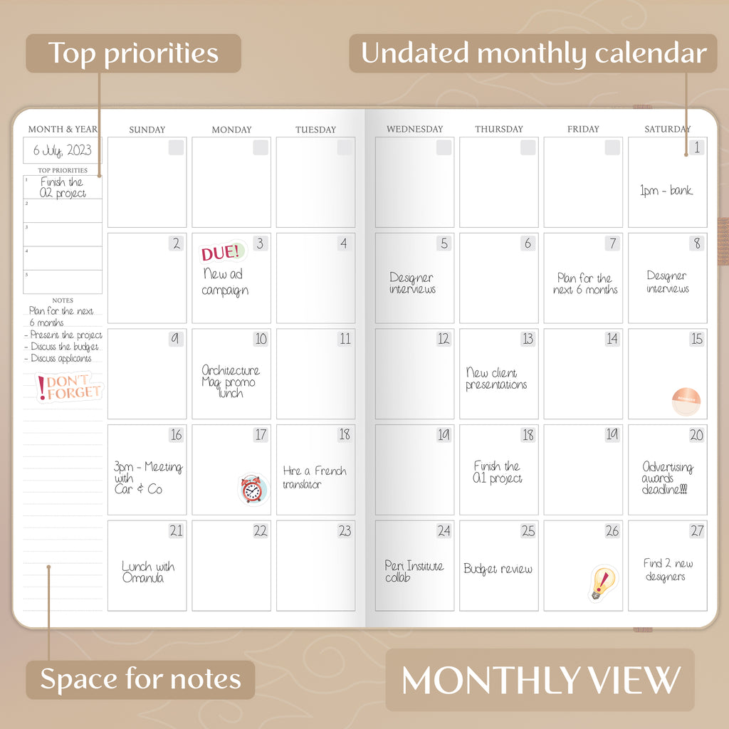 Appointment Book – LEGEND