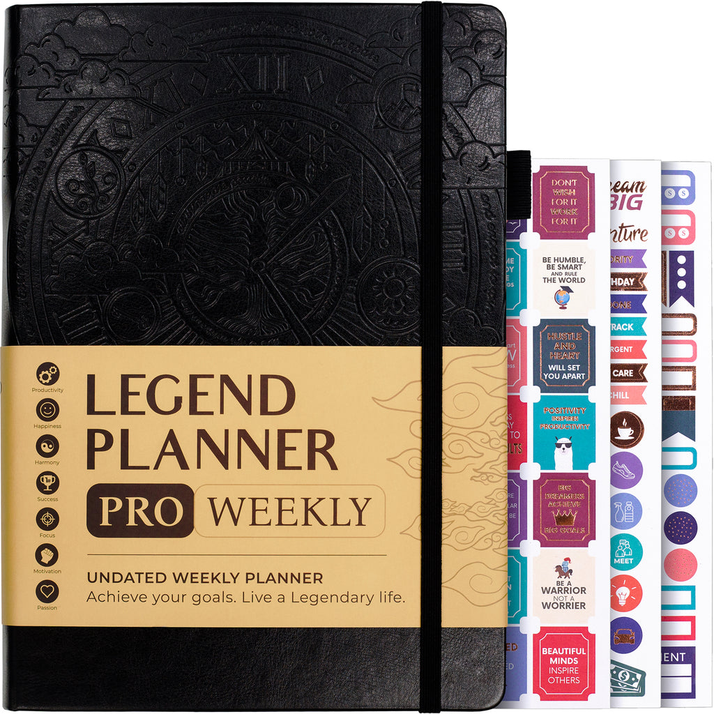  Legend Planner – Deluxe Weekly & Monthly Life Planner