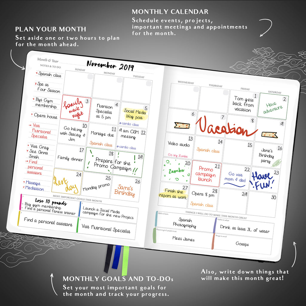 LEGEND PLANNER DAILY + GOAL SETTING + 10% OFF 