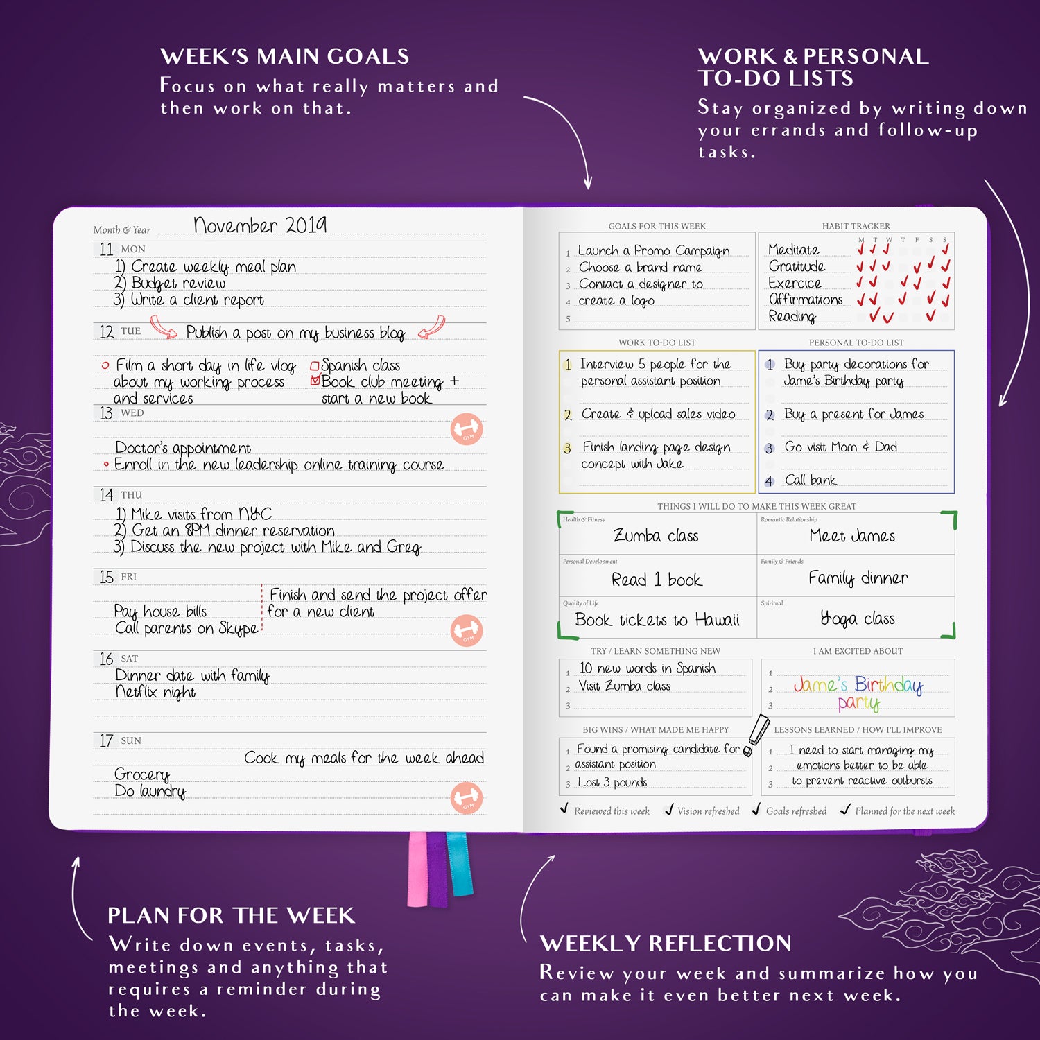 Weekly PRO Planner – LEGEND