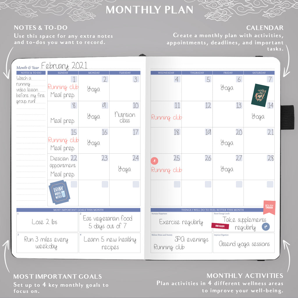 Wellness Planner & Food Journal