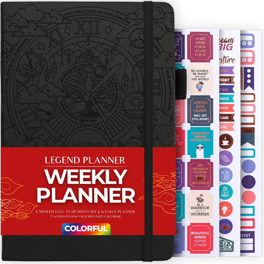 Clever Fox Planner 2nd Edition - Red