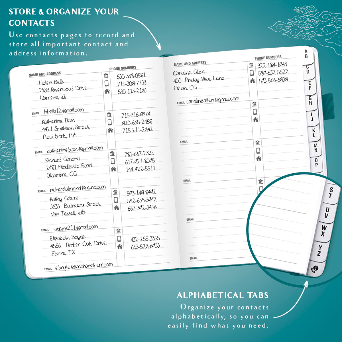 Address Book – LEGEND