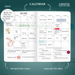 Weekly Undated Planner
