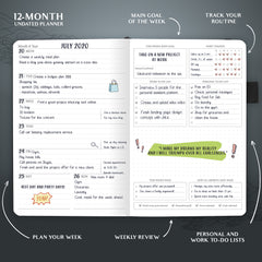 Weekly Undated Planner
