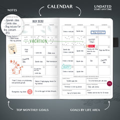 Weekly Undated Planner