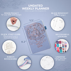 Weekly Undated Planner