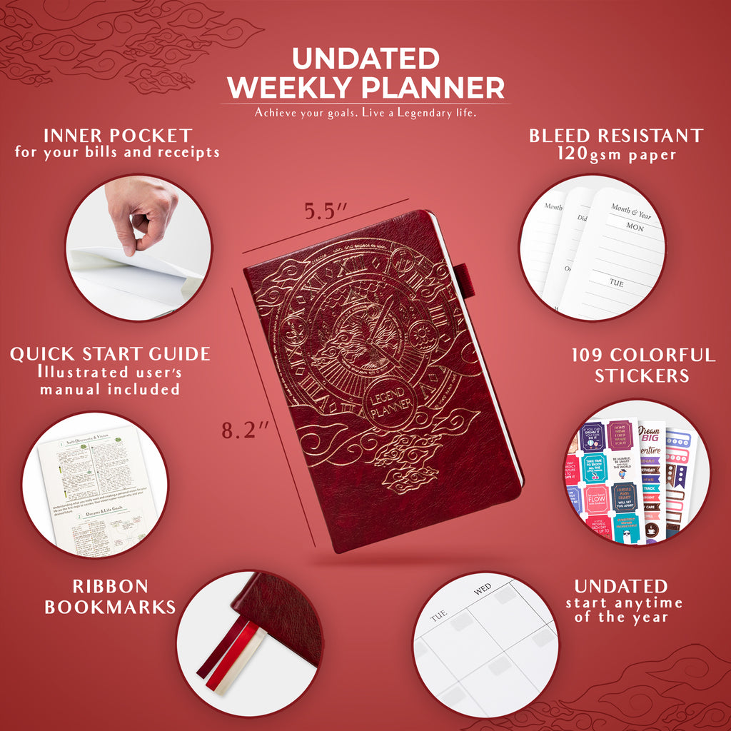 Weekly Undated Planner