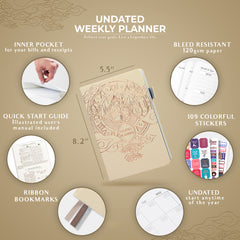 Weekly Undated Planner