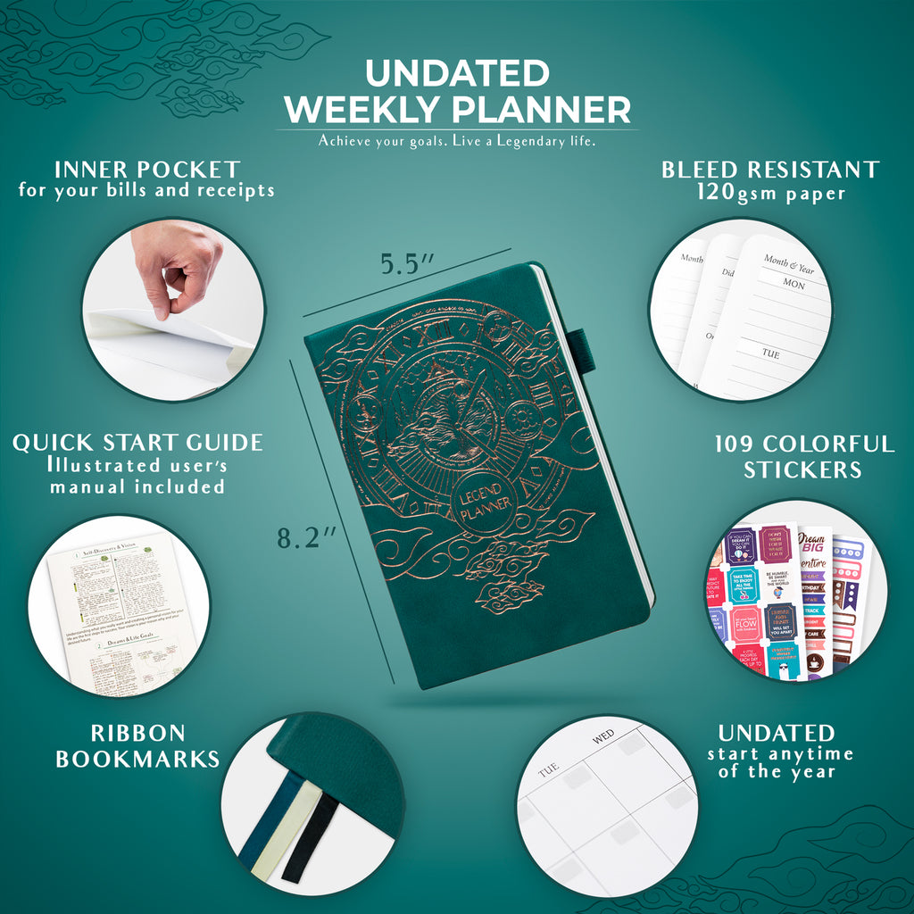 Weekly Undated Planner