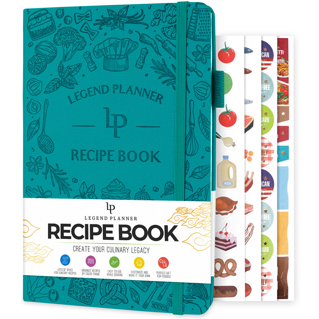 Blank Recipe Book To Write In Your Own Recipes Recipe Notebook