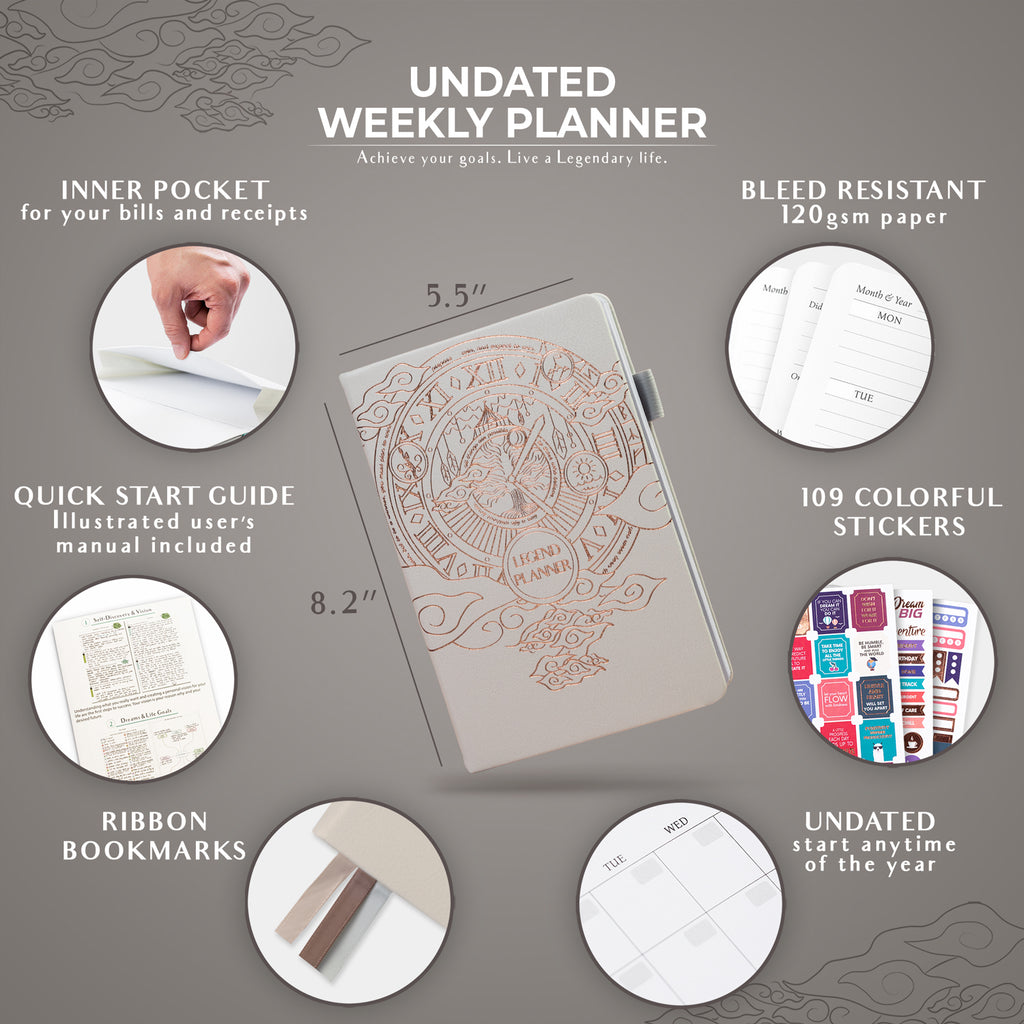 Weekly Undated Planner