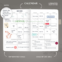 Weekly Undated Planner