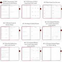 Weekly Undated Planner