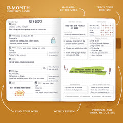 Weekly Undated Planner
