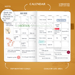 Weekly Undated Planner